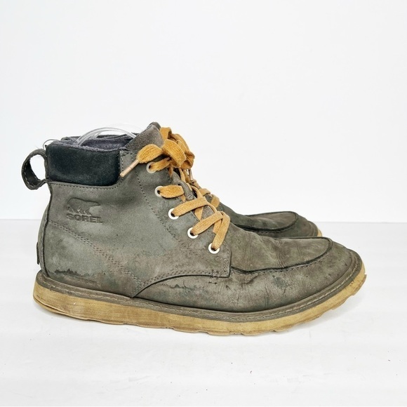Sorel Madson Moc Toe Winter Snow Boots Grey Size 9 Men’s main image 4
